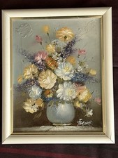 Tableau peinture toile Bouquet
