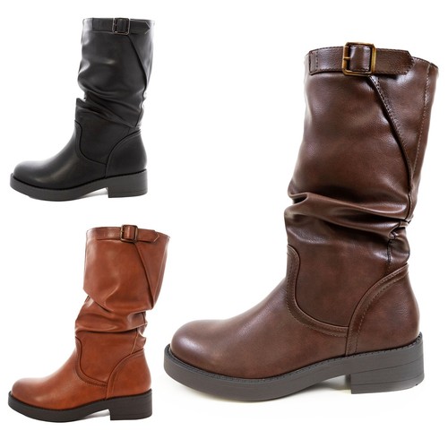 Bottes femme mollet - bottes, mi-mollet