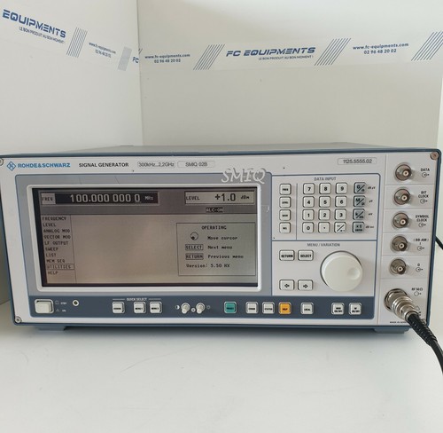 Rohde schwarz smiq 02b - &,