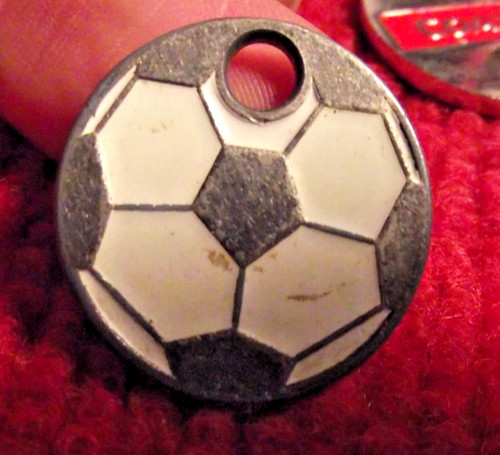 Metal shopping cart token - cart,