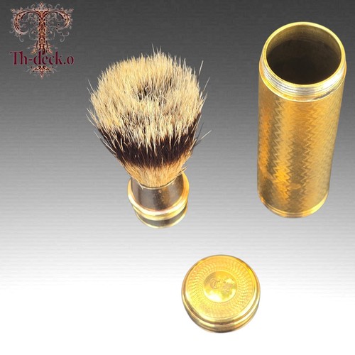 Blaireau argent massif vermeil - argent,