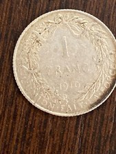 H13204 1 franc belge 1910