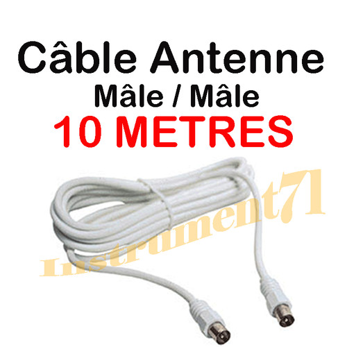 Cable antenne longueur - cable, 10