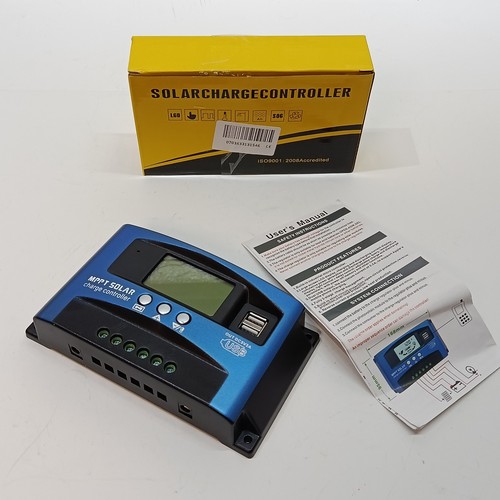 Régulateur charge solaire - de,