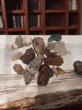 Lot of Vintage Antique Small Stones for Collection, Decoration or Mineralo