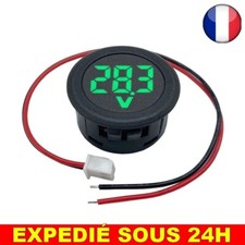 ✅Voltmètre Rond Affichage