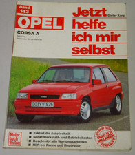 Repair Manual Opel Corsa A GSi Joy Swing City 45-100 hp, years 1982-1993