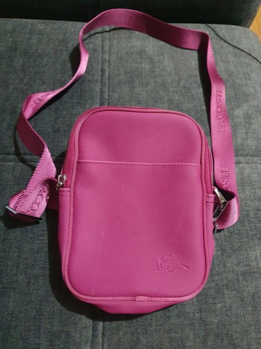 Sacoche lacoste fushia - sacoche,