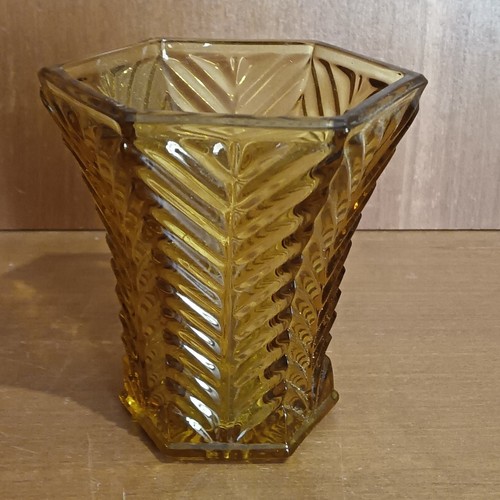 Vase art déco faces - déco,