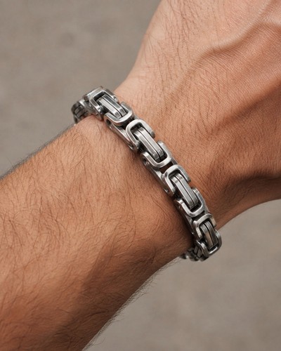 Bracelet homme maille - bracelet,