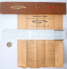 ANCIENNE RÈGLE À CALCUL