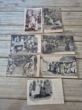 LOT OF 7 OLD AFRICAN POSTCARDS