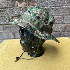 Bob Armée Américaine Style Vert Numérique Forêt Camouflé, Large Bord Camouflage