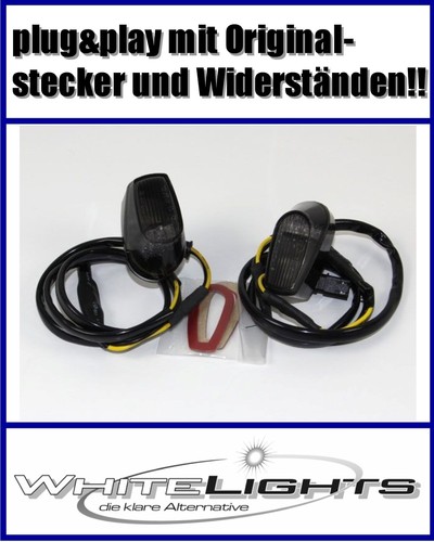Clignotants led noirs pour bmw - noirs,