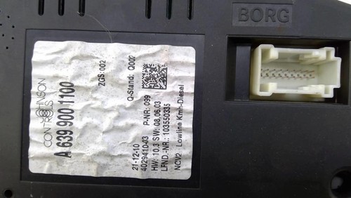 Compteur mercedes vito 639 - compteur,