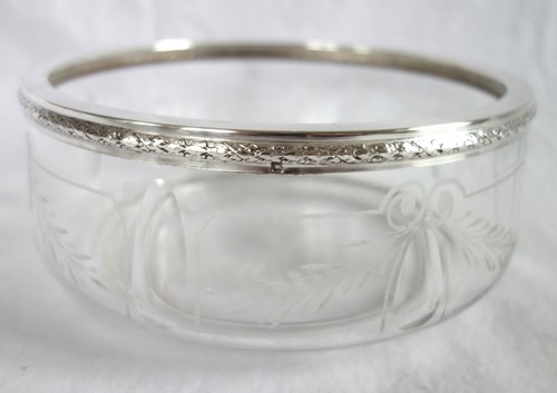 Saladier louis xvi cristal - saladier,