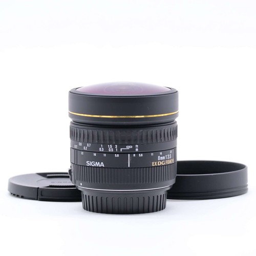 Objectif fisheye circulaire