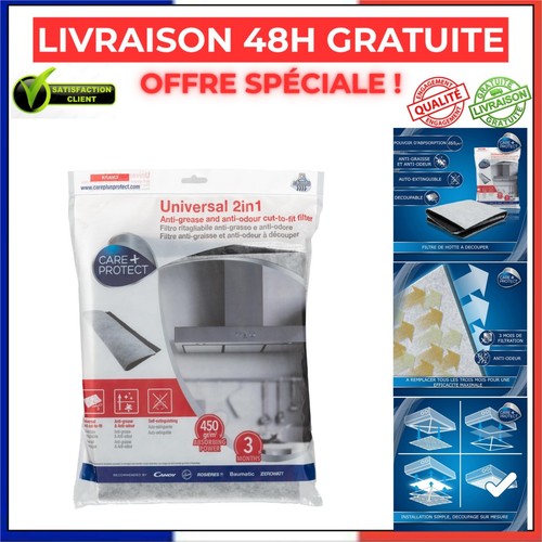 Filtre hotte aspirante