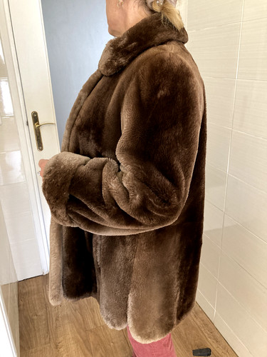 Manteau fourrure castor - manteau,