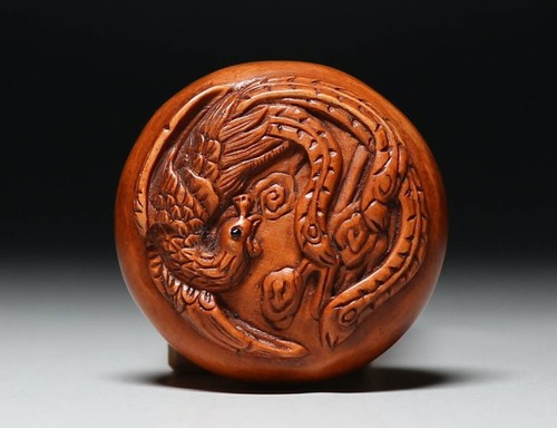 Ancien netsuke japonais - ancien,