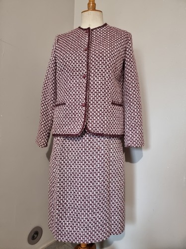 Vintage tailleur jupe veste - tailleur,