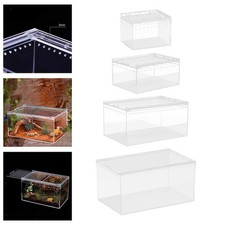 Boîte d'élevage de reptiles, terrarium portable pour reptiles, geckos,