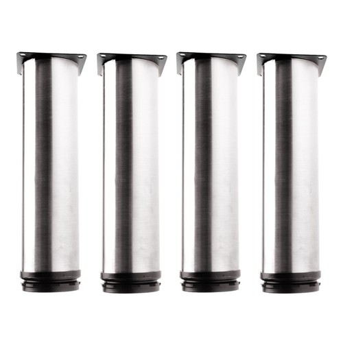 Meuble jambes acier - meuble, inox