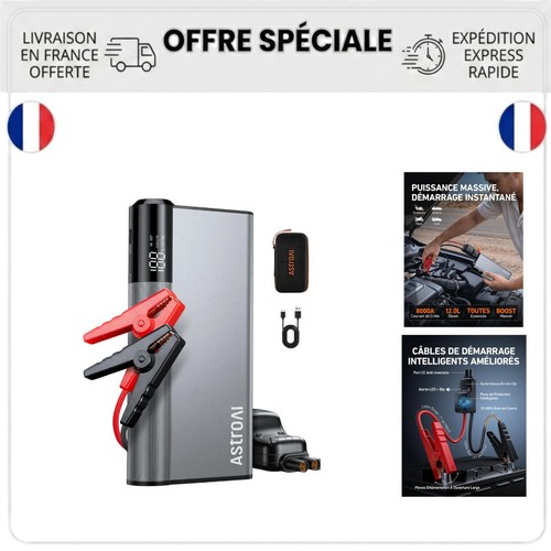 Booster batterie voiture 8000a - batterie,