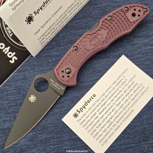 Spyderco delica micro melt - spyderco,