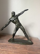 BRONZE ANCIEN DE GUERO LANCEUR