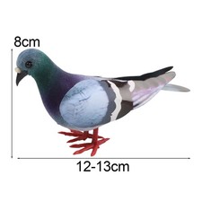 Simulation Pigeon 1pcs Artificiel Éducationnel Jouets Jardin Imitation Oiseau