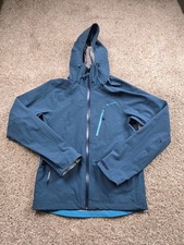 Quechua Decathalon Jacket Mens Medium Blue MH500 Waterproof Hooded Taped Seams