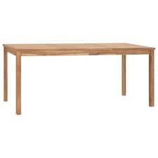 Bois de Teck Solide Table à