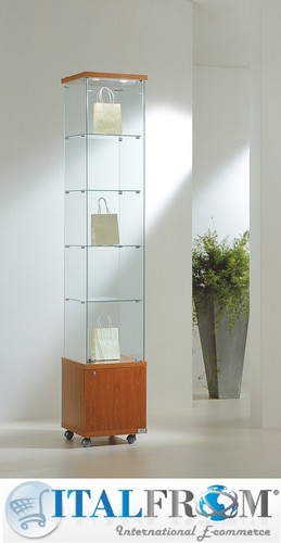 Vitrine verre avec - avec, armoire