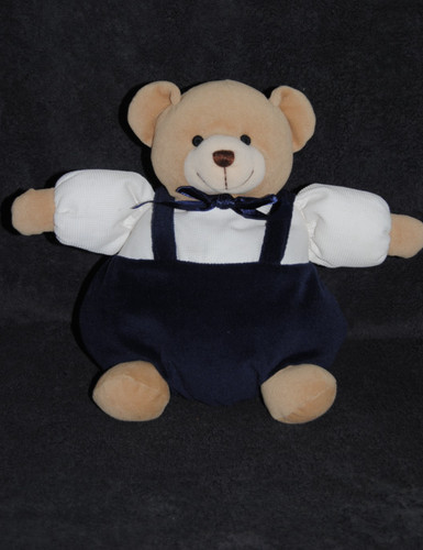Doudou ours boule bleu - 🍀doudou,