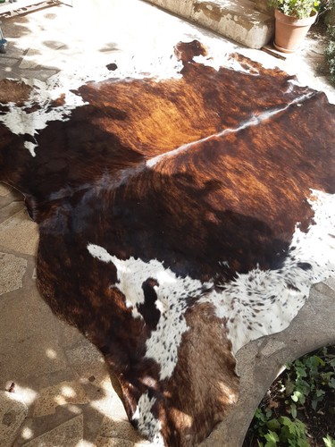 Grand tapis peau vache - tapis,