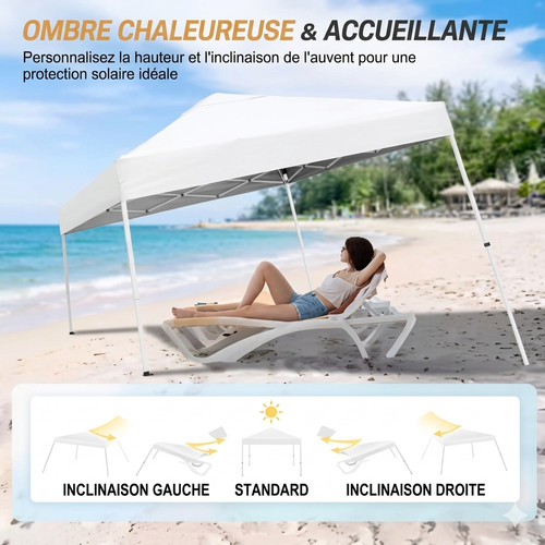 Tonnelle jardin 3x3m - tonnelle, de