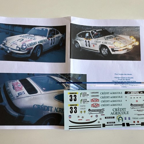 Decal porsche 911 sc - 43,