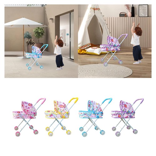 Poussette poupée pliable - poupée,