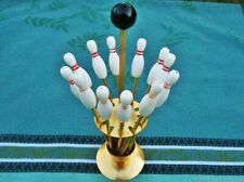 Set of 12 Antique Peaks Keels Aperitif Sofa Set of 12 Old Picks Skittles Ap