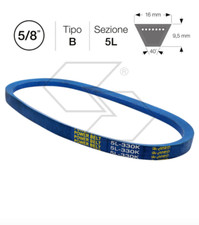 8,59611E+11 Courroie Pour Tracteurs ISEKI SÉRIE SG 13 (VENTILATEUR SG 17)