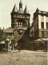 Bordeaux. La porte de la Cloche.  Vintage Photochromic Photochromic PZ, Vintage