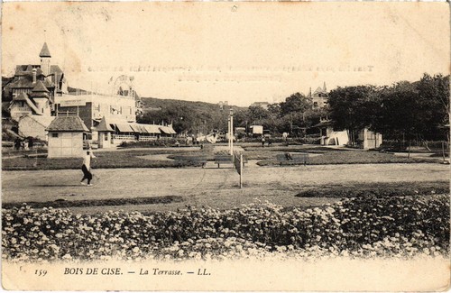 Old postcard bois cise - postcard,