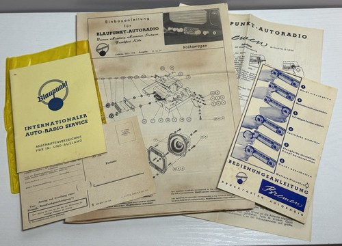 1957 blaupunkt bremen - bremen, vw