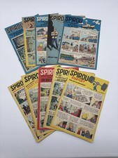 Lot 10 magazines Spirou 1957