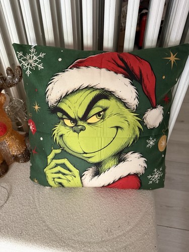 Coussin décoratif grinch - décoratif,