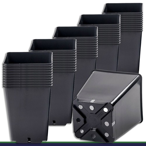 Pot fleurs 5 l noir - x, 3,5