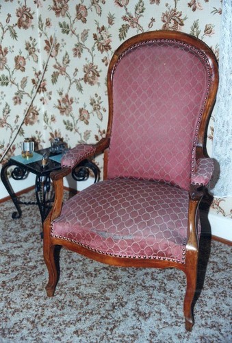 Fauteuil voltaire noyer - voltaire,