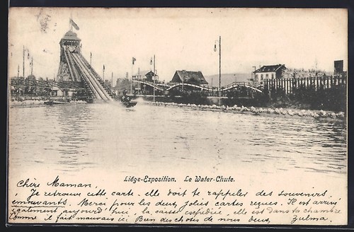 Carte postale liège - postale,