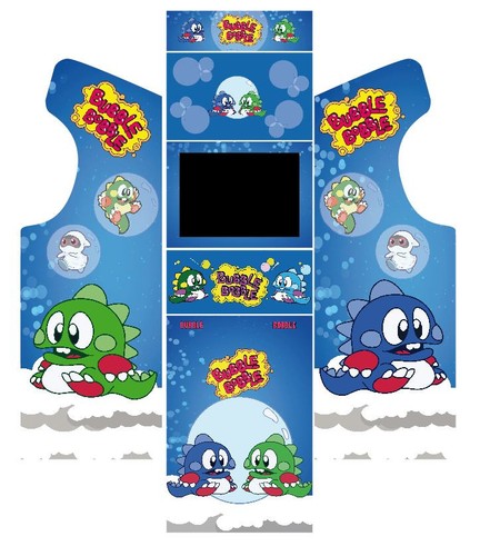Stickers borne arcade mame ou - stickers, (mame